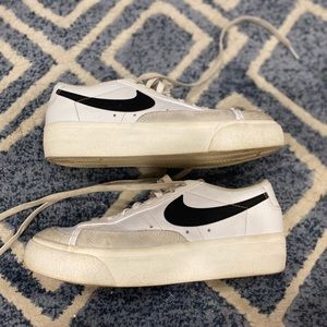 NIKE Blazers low rise platform